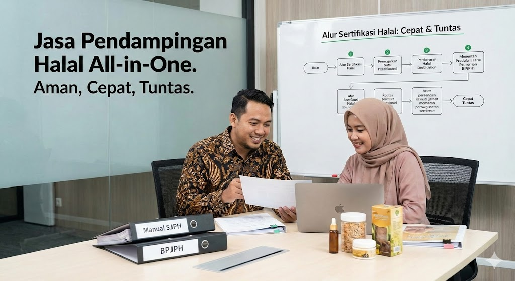 Jasa Pendampingan Halal All-in-One: Panduan Lengkap dari Penyusunan Manual SJPH hingga Lolos Audit